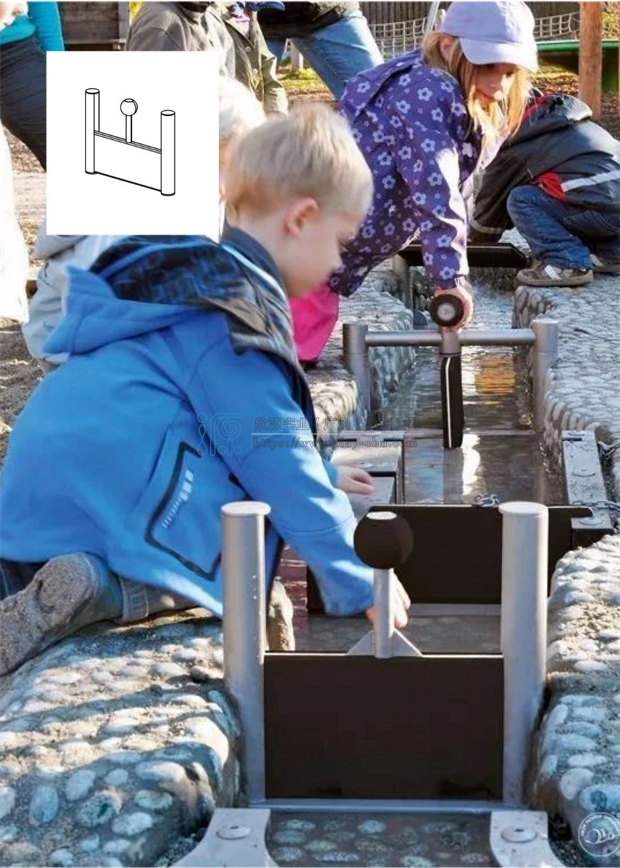 不銹鋼小型閥門玩水設(shè)備