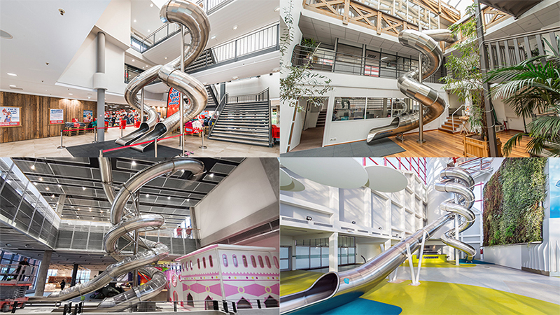 兒童游樂設備不銹鋼滑梯