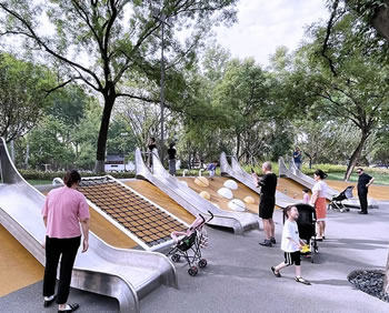 戶外不銹鋼小滑梯定制