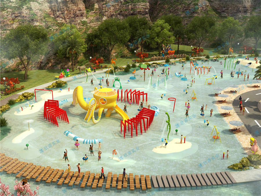 6000平方室外水上樂園整體規劃方案