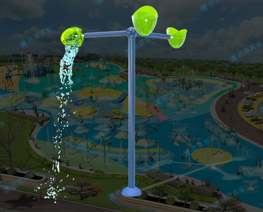 三錐桶倒水游樂設(shè)備