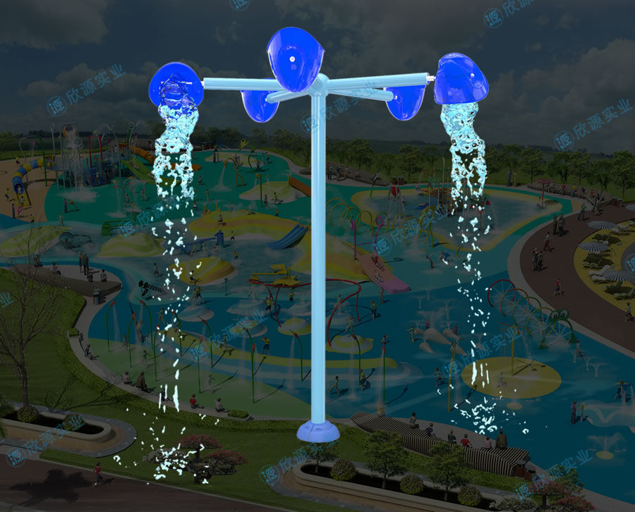 五錐桶倒水游樂設備2號