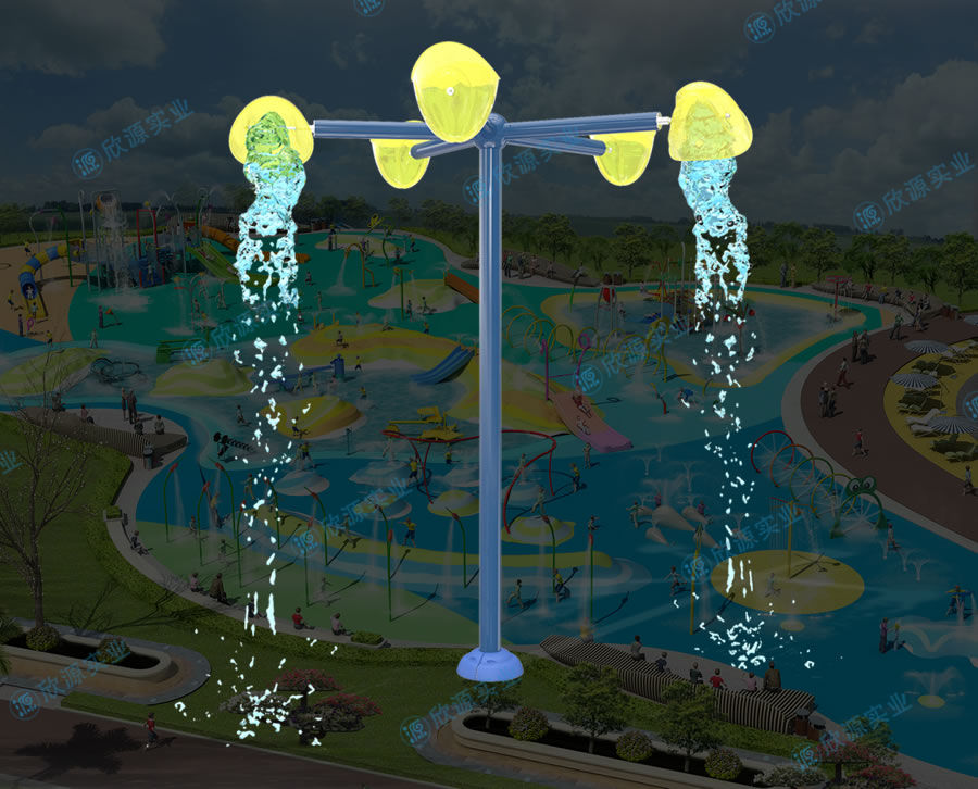 五錐桶倒水游樂設備2號