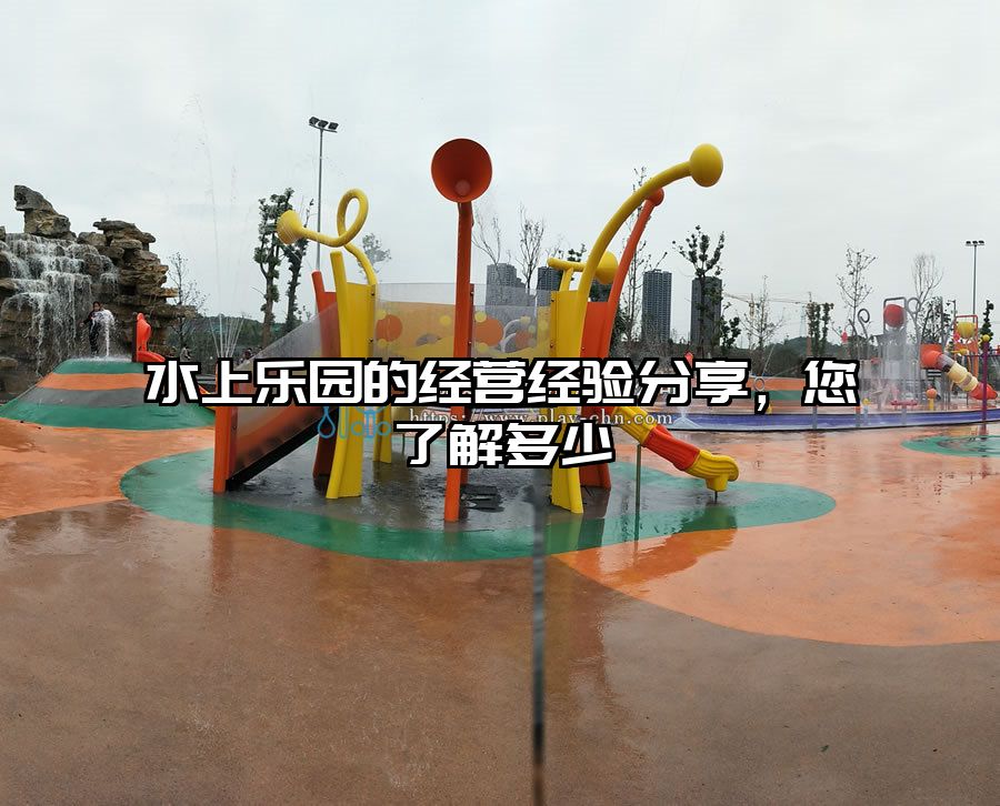 水上樂園的經營經驗分享，您了解多少