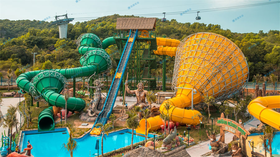 水上樂園水滑梯之間區分及保養知識-7990