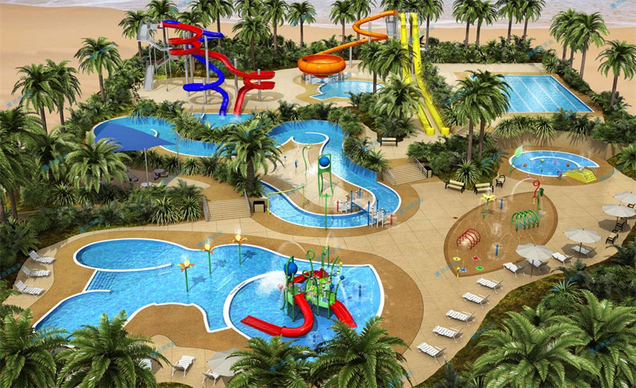 水上游樂設備中的滑梯設備是如何制作的？