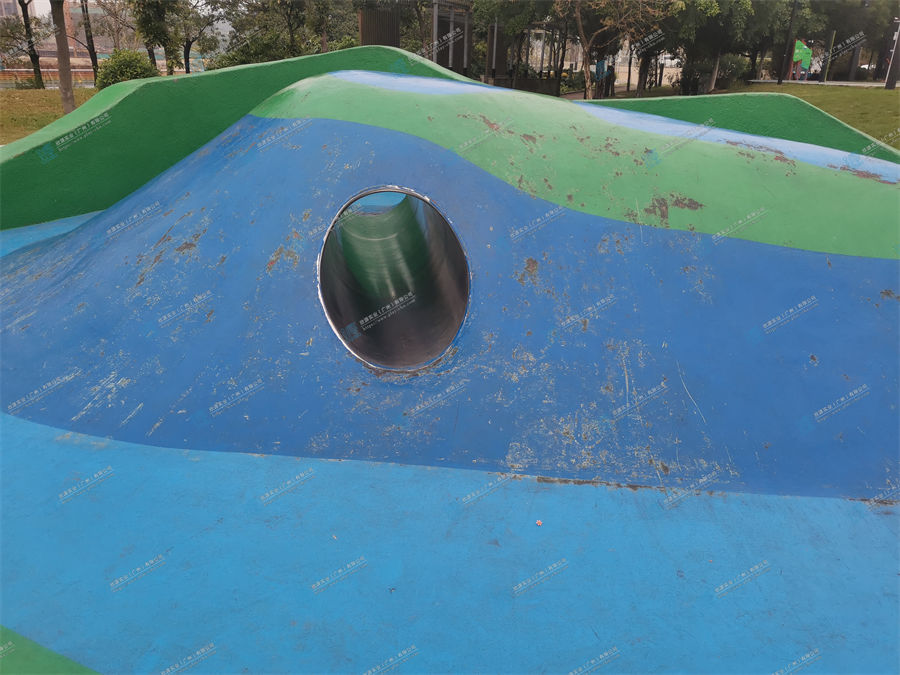 不銹鋼鉆洞兒童游樂園設(shè)備