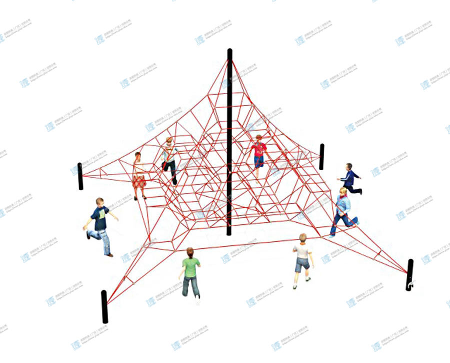 網繩攀爬游樂設備5