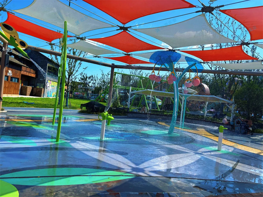 合肥圩圩谷精靈部落親子主題樂園戲水設備定制案例10